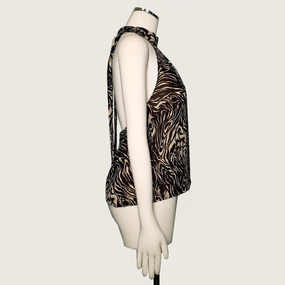 Moda International Print Halter - Picture 4 of 7